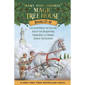 Magic Tree House Volumes 13-16 Boxed Set 神奇树屋盒装集,第13-16册 英文原版 [平装] [5岁及以上] pdf epub mobi 电子书 下载