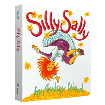 Silly Sally Board Book 倒著走的女孩 英文原版 [平裝] [1歲及以上] pdf epub mobi 電子書 下載