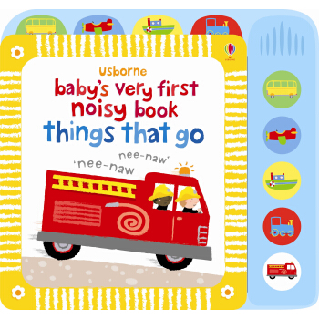 Baby's Very First Noisy Book: Things That Go (Board + sound panel) Usborne英文原版 [平裝] pdf epub mobi 電子書 下載