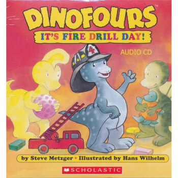 Dinofours: It's Fire Drill Day (Audio CD) 恐龙宝宝美好生活系：今天是消防演习日！ [平装] pdf epub mobi 电子书 下载