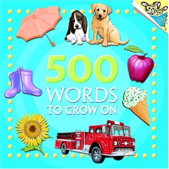 500 Words to Grow on 英文原版 [平裝] [2歲及以上] pdf epub mobi 電子書 下載