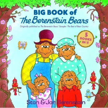 Big Book of the Berenstain Bears貝貝熊係列 英文原版 [精裝] [3-7歲] pdf epub mobi 電子書 下載