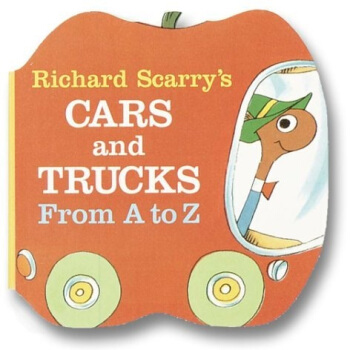 Richard Scarry's Cars and Trucks: From A ToZ 斯凱瑞：汽車與貨車 英文原版 [平裝] [0-3歲] pdf epub mobi 電子書 下載