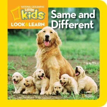 Same and Different (National Geographic Little Kids Look and Learn) [Board Book] [平裝] [1歲及以上] pdf epub mobi 電子書 下載