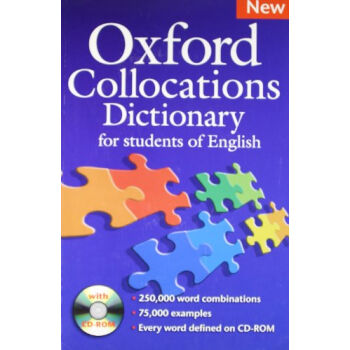 Oxford Collocations Dictionary New Edition Dictionary (Book+CD) 牛津英語搭配詞典 英文原版 [平裝] pdf epub mobi 電子書 下載