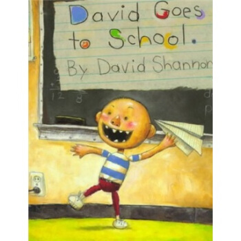 David Goes To School[大卫去上学] 英文原版 [精装] [3-8岁] pdf epub mobi 电子书 下载