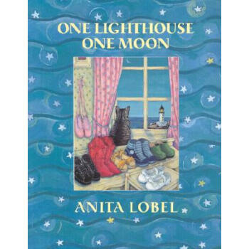 One Lighthouse， One Moon 一座灯塔，一个月亮 英文原版 [平装] [4岁及以上] pdf epub mobi 电子书 下载