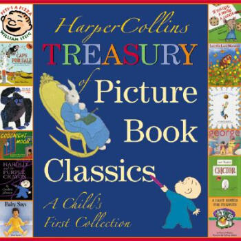 HarperCollins Treasury of Picture Book Classics: A Child's First Collection哈珀柯林斯经典初级英文绘本书单12本合集 [精装] [4-8岁] pdf epub mobi 电子书 下载