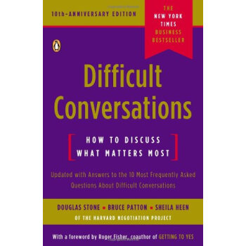 Difficult Conversations: How to Discuss What Matters Most [平裝] pdf epub mobi 電子書 下載