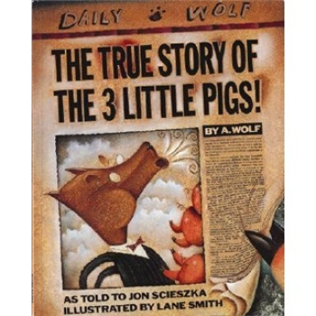 The True Story of the Three Little Pigs 英文原版 [平裝] [5歲及以上] pdf epub mobi 電子書 下載