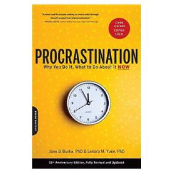 Procrastination: Why You Do It， What to Do About It 拖延心理学 英文原版 [平装] pdf epub mobi 电子书 下载