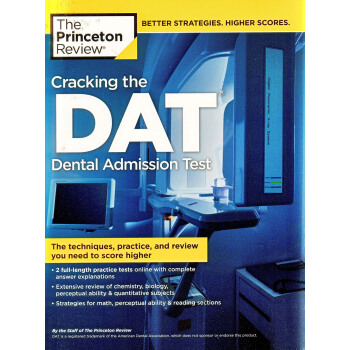Cracking the DAT (Dental Admission Test) 英文原版 [平装] pdf epub mobi 电子书 下载