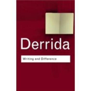 Writing and Difference 寫作與差異 英文原版 [平裝] pdf epub mobi 電子書 下載