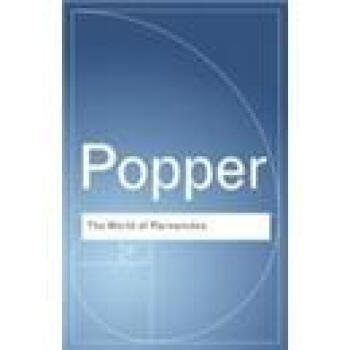 The World of Parmenides: Essays on the Presocratic Enlightenment 巴门尼德的世界 [平装] pdf epub mobi 电子书 下载