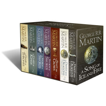 A Song of Ice and Fire, Volumes 1-5 Box Set冰与火之歌(共7册) 英文原版 [平装] pdf epub mobi 电子书 下载