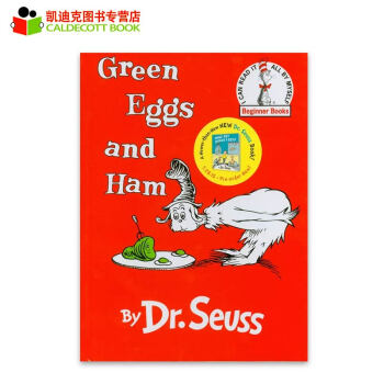 綠雞蛋和火腿 Green Eggs and Ham Dr. Seuss 蘇斯博士英文原版繪本 精裝#