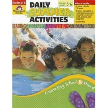 Daily Summer Activities, Moving from 5th to 6th Grade [平裝] pdf epub mobi 電子書 下載