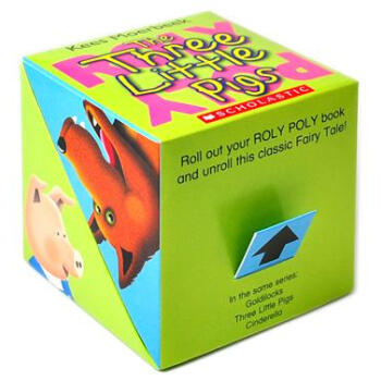 Roly Poly Pop-Up: Three Little Pigs 魔术方块立体游戏书：三只小猪 [平装] pdf epub mobi 电子书 下载