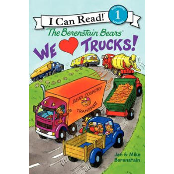 The Berenstain Bears: We Love Trucks! (I Can Read, Level 1) 英文原版 [平装] [4-8岁] pdf epub mobi 电子书 下载