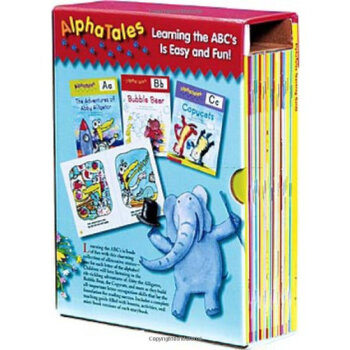 AlphaTales Box Set: A Set of 26 Irresistible Animal Storybooks 套裝：26個字母動物故事 英文原版 [平裝] [4-6歲] pdf epub mobi 電子書 下載