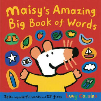 Maisy's Amazing Big Book of Words 小鼠波波 英文原版 [精装] [2-5岁] pdf epub mobi 电子书 下载