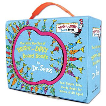 The Little Blue Box of Bright and Early Board Books by Dr. Seuss 苏斯博士卡板书(四本)套装 英文原版 [平装] [5-8岁] pdf epub mobi 电子书 下载