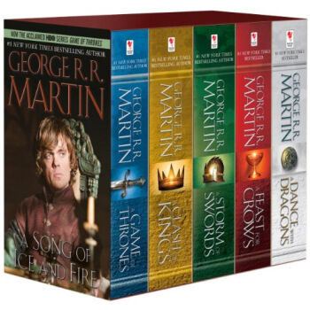 George R. R. Martin's A Game of Thrones 5-Book Boxed Set冰与火之歌套装，共5册 英文原版 [平装] pdf epub mobi 电子书 下载