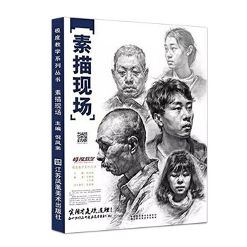 极度教学素描现场素描头像石桐瑞王东阁著倪凤弟编从结构到大关系人物头像五官解析照片范画练习高