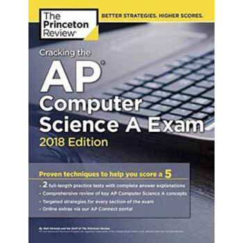 破解AP计算机科学考试2018 英文原版 Cracking the AP Computer pdf epub mobi 电子书 下载