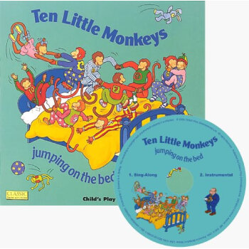 Ten Little Monkeys (Classic Books with Holes) 十只小猴 英文原版 [平装] pdf epub mobi 电子书 下载