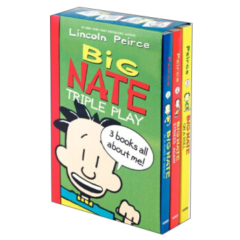Big Nate Triple Play (Books 1-3) 英文原版 [平裝] [8-12歲] pdf epub mobi 電子書 下載