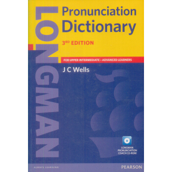 Longman Pronunciation Dictionary， Paper with CD-ROM (3rd Edition)[朗文英語發音詞典，書附CD] 英文原版 [平裝] pdf epub mobi 電子書 下載