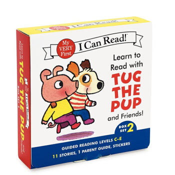 Learn to Read with Tug the Pup and Friends! Box Set 2: Levels Included: C-E 英文原版 [平装] [4-8岁] pdf epub mobi 电子书 下载