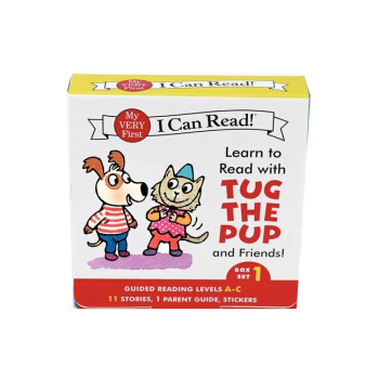 Learn to Read with Tug the Pup and Friends! Box Set 1 跟塔戈小狗和他的朋友们学阅读套装1 英文原版 [平装] [4-8岁] pdf epub mobi 电子书 下载