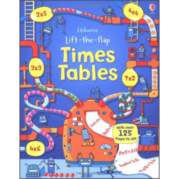 Lift the Flap Times Tables Book (Usborne Lift-the-Flap-Books) Usborne英文原版翻翻書 [平裝] [6歲及以上] pdf epub mobi 電子書 下載