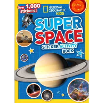Super Space Sticker Activity Book：Over 1000 Stickers 超空间贴纸书：超1000个贴纸 英文原版 [平装] [4-8岁] pdf epub mobi 电子书 下载