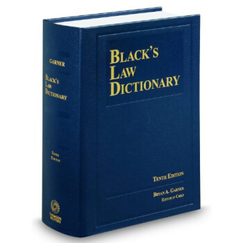 Black's Law Dictionary 10th Edition 《布萊剋法律大詞典》第10版 英文原版 [精裝] pdf epub mobi 電子書 下載