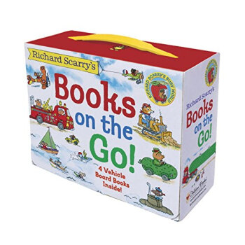 Richard Scarry's Books on the Go 英文原版 [0-3岁] pdf epub mobi 电子书 下载