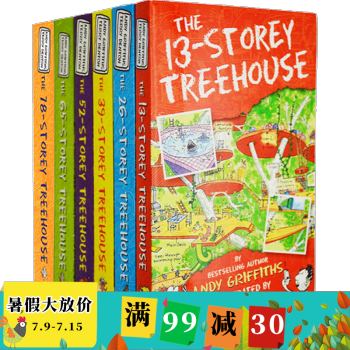The 13-78 Storey Treehouse 小屁孩樹屋曆險記 瘋狂樹屋6冊 pdf epub mobi 電子書 下載