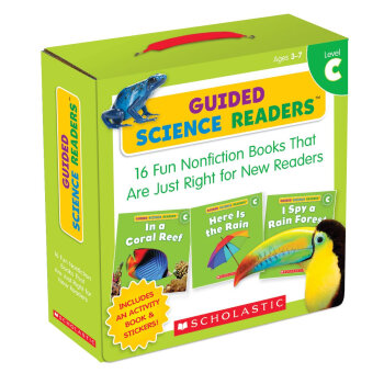 Guided Science Readers Level C (16 Books+1 Activity Book+1 Cd) 英文原版 [平装] [3-7岁] [科学指导读本系列套装C（含16本读本+1本练习册+1张CD）] pdf epub mobi 电子书 下载