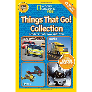 National Geographic Readers: Things That Go Coll 英文原版 [平装] [5-8 岁] pdf epub mobi 电子书 下载