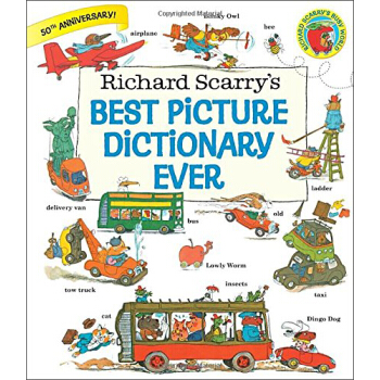 Richard Scarry's Best Picture Dictionary Ever 英文原版 [平裝] pdf epub mobi 電子書 下載