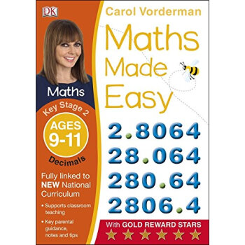 Maths Made Easy Decimals Ages 9-11 Key Stage 2 [平装] [9-11 岁] pdf epub mobi 电子书 下载