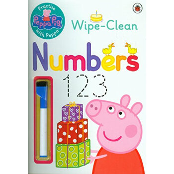 Peppa Pig: Practise with Peppa: Wipe-Clean Numbers [平装] [3-6 岁] pdf epub mobi 电子书 下载