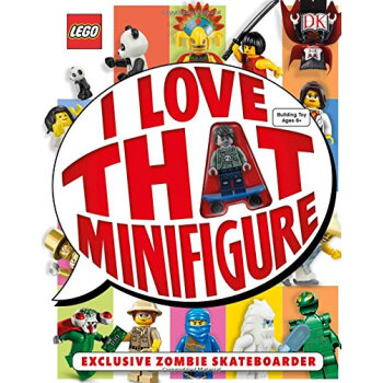 LEGO® I Love That Minifigure! 英文原版 [精装] [5岁及以上] pdf epub mobi 电子书 下载