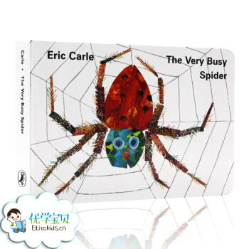 英文原版绘本 The Very Busy Spider 好忙好忙的小蜘蛛 吴敏兰书单 pdf epub mobi 电子书 下载