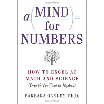 A Mind for Numbers How to Excel at Math and Sci 英文原版 pdf epub mobi 电子书 下载