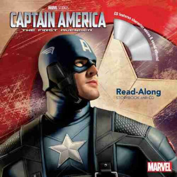 Captain America: The First Avenger Read-Along Storybook and CD 美國隊長3 英文原版 [平裝] pdf epub mobi 電子書 下載