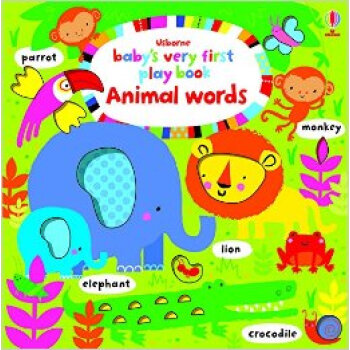Baby's Very First Play book Animal words Usborne英文原版 pdf epub mobi 电子书 下载