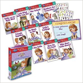 Reading Adventures Sofia the First Level Pre-1 Boxed Set 英文原版 pdf epub mobi 电子书 下载
